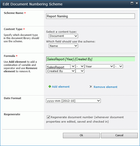 BoostSolutions Document Number Generator