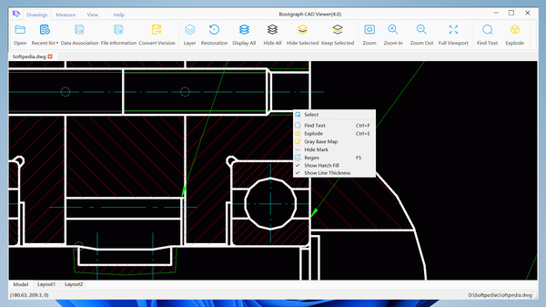 Bootgraph CAD Viewer