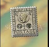 British Penny Red Stamp Widget