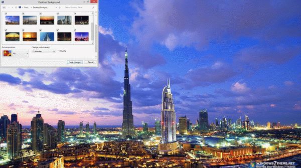 Burj Khalifa Windows 7 Theme