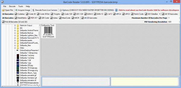 Bytescout.BarCode Reader SDK