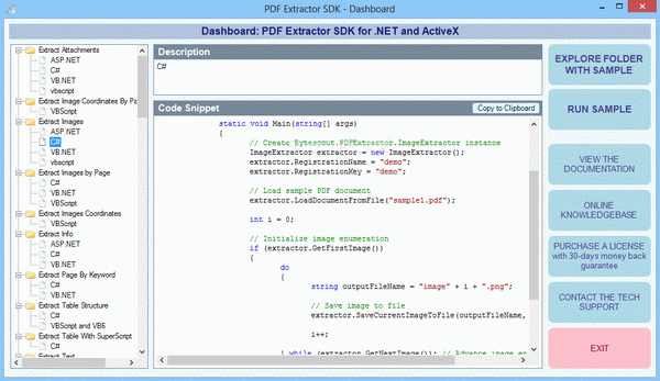 Bytescout PDF Extractor SDK