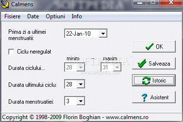 CALMENS - Calendar Menstrual