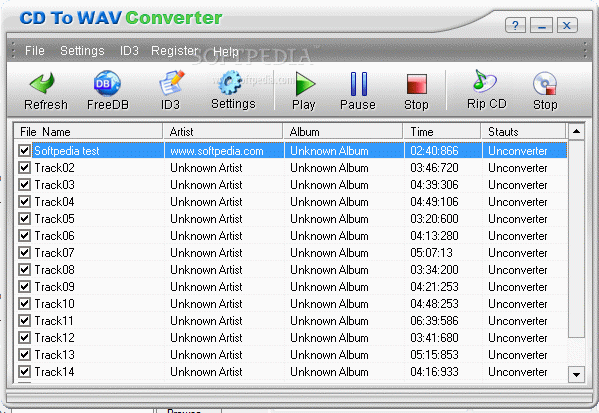 CD To WAV Converter