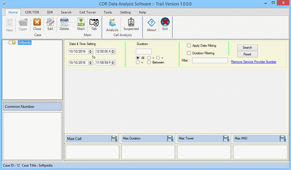 CDR Data Analysis Software