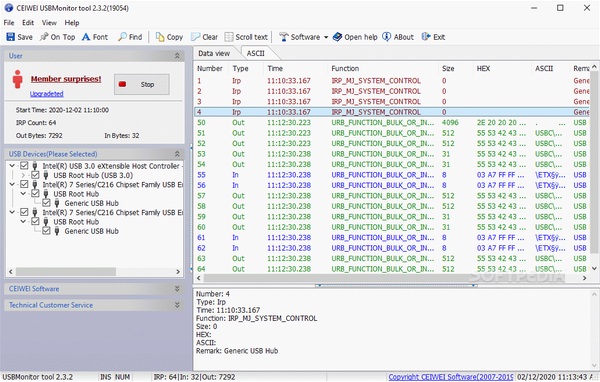 CEIWEI USBMonitor Tool