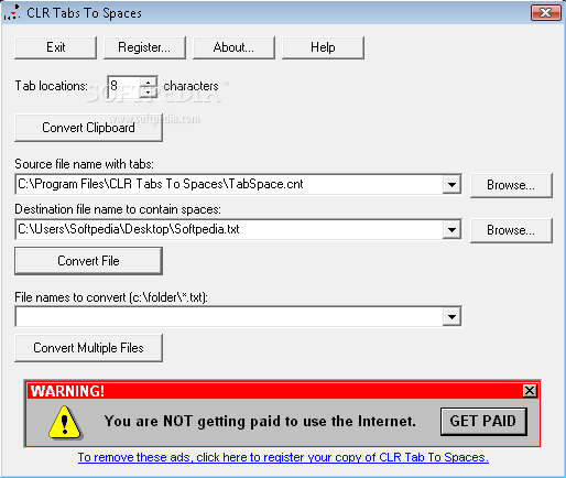 CLR Tabs To Spaces