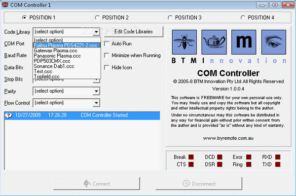 COM Controller