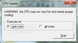 CPU heater
