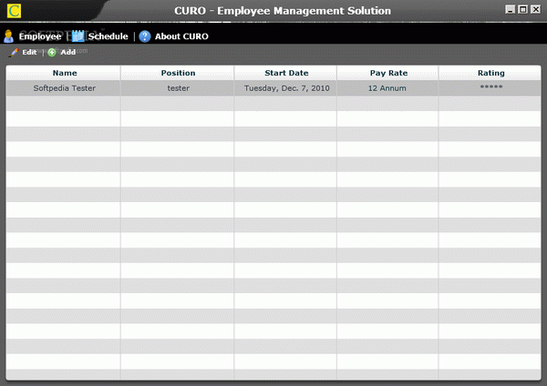 CURO - Employee Management Solution