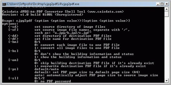 Caisdata JPEG to PDF Converter Shell Tool