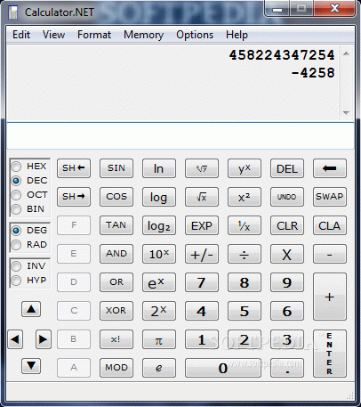 Calculator.NET