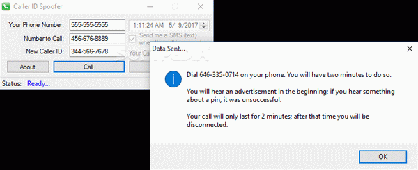 Caller ID Spoofer