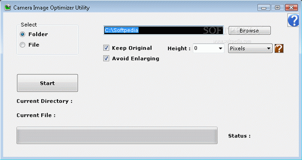 Camera Image Optimizer Utility