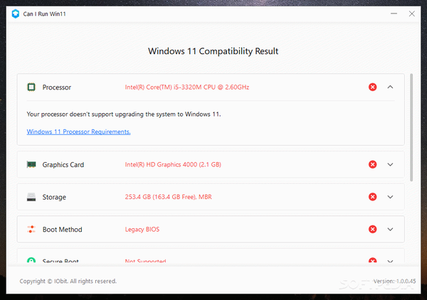 Can I Run Win11
