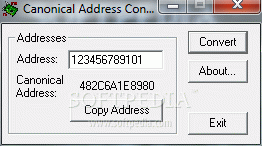 Canonical Address Converter