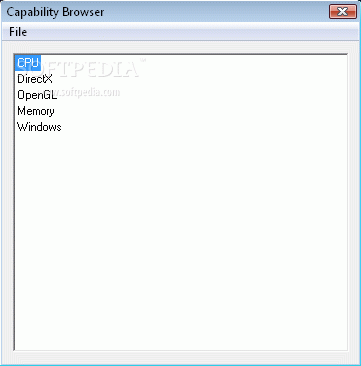 Capability Browser