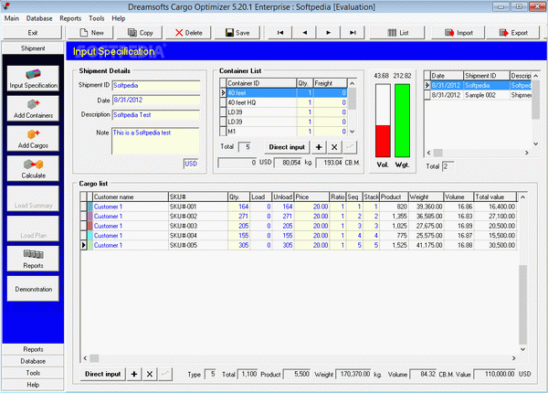 Cargo Optimizer Enterprise