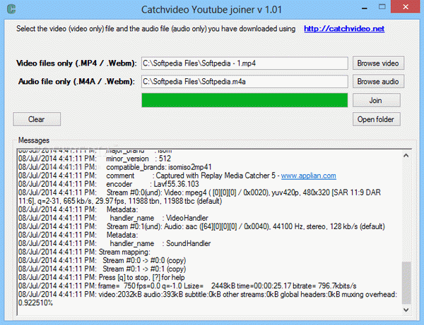 Catchvideo Youtube joiner