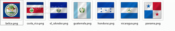 Central American Flags