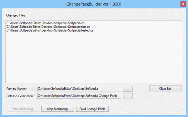 ChangePackBuilder