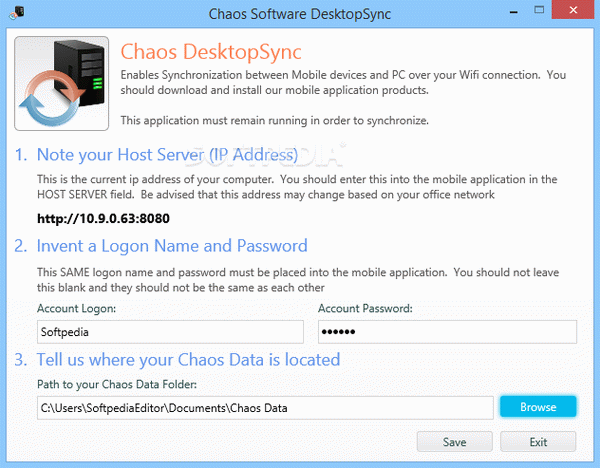 Chaos DesktopSync