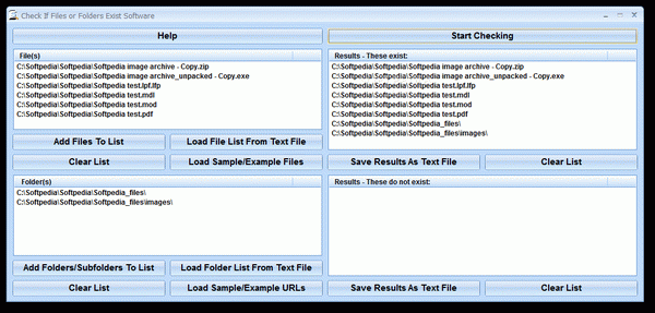 Check If Files or Folders Exist Software