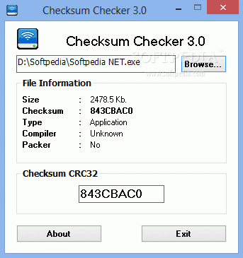 Checksum Checker