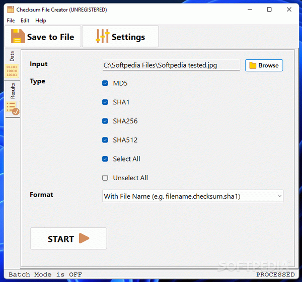 Metamorphosec Checksum File Creator