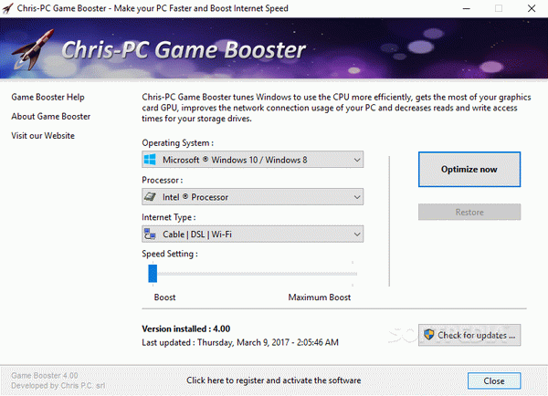 Chris-PC Game Booster