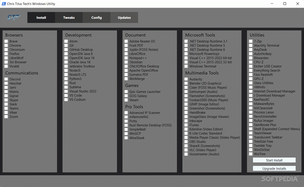 Chris Titus Tech''s Windows Utility