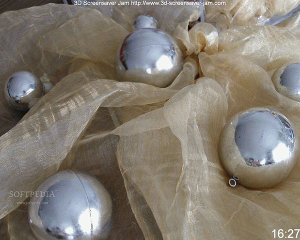 Christmas Balls Screensaver