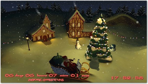 Christmas Holiday 3D Screensaver [DISCOUNT: 50% OFF!]