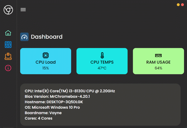 Chrultrabook Windows Controller