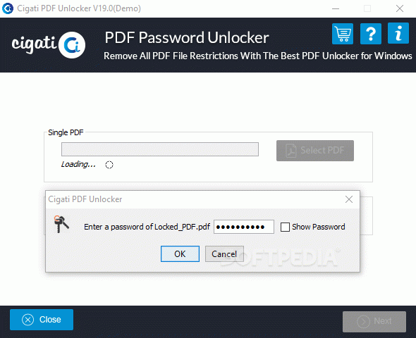 Cigati PDF Unlocker