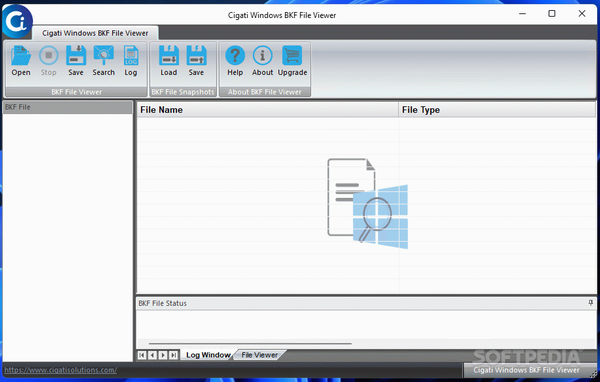 Cigati Windows BKF File Viewer