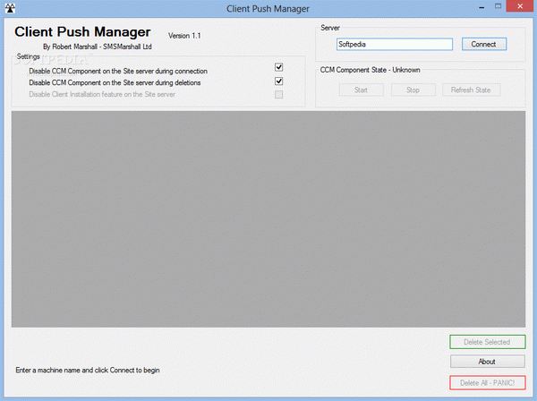 Client Push Manager