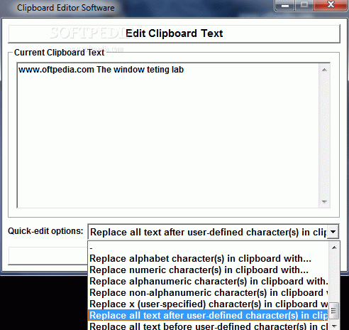 Clipboard Editor Software