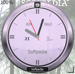 Clock-on-Desktop Lite