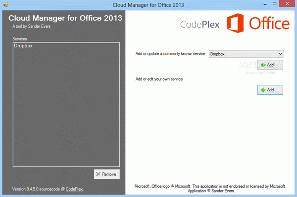 Cloud Manager for Office 2013