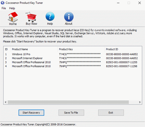 Cocosenor Product Key Tuner