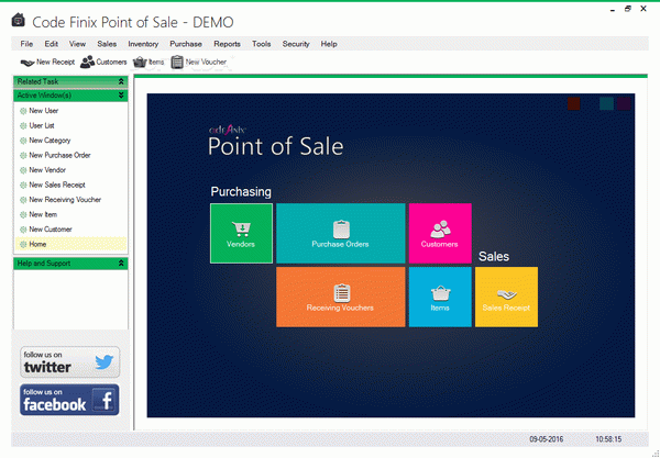 Code Finix Point of Sale
