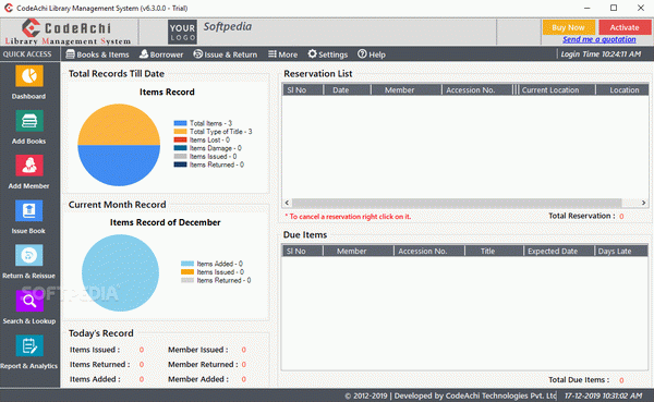 CodeAchi Library Management System