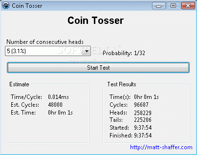 Coin Tosser