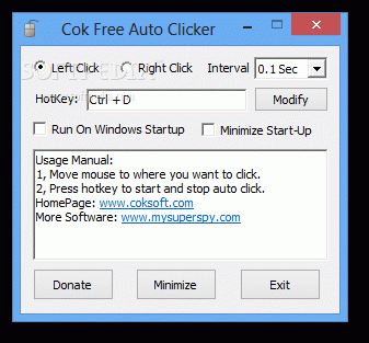 Cok Free Auto Clicker