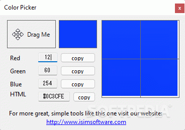 isimSoftware Color Picker