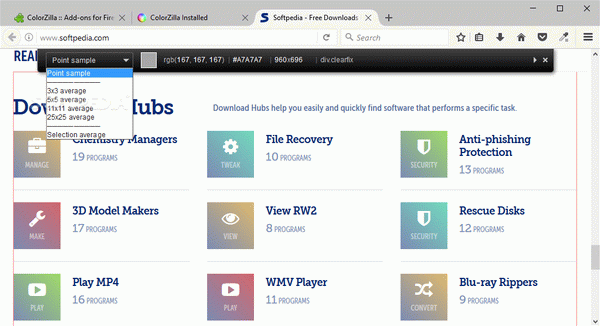 ColorZilla for Firefox