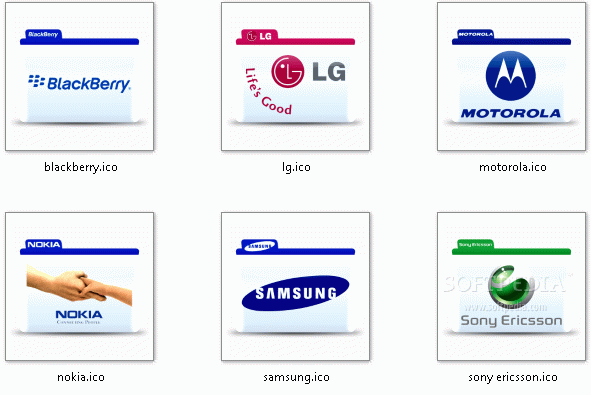 Colouflow Phone brand icons