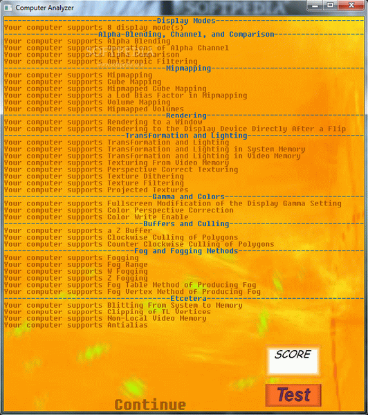 Computer Analyzer