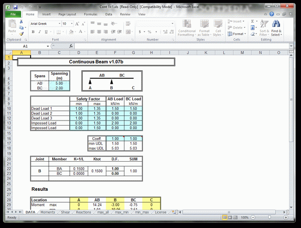 Continuous Beam